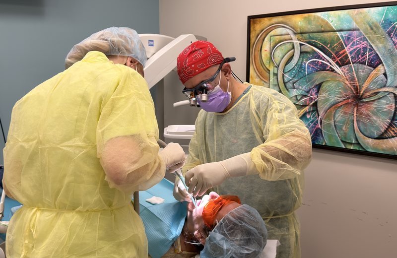 Oral surgery treatment at Hola Dentistry in Bradford
