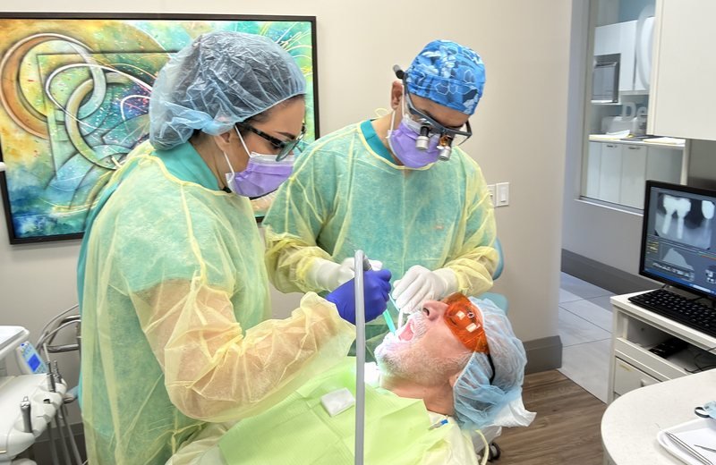 Gum grafting treatment at Hola Dentistry in Bradford